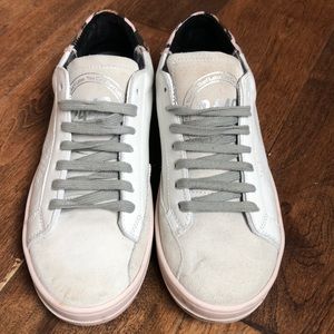 P448 John Leather and suede sneakers
